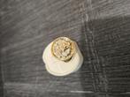 14 k gouden heren ring met leeuwenhoofd 13,6 gram, 20 of groter, Heer, Nieuw, Ophalen of Verzenden