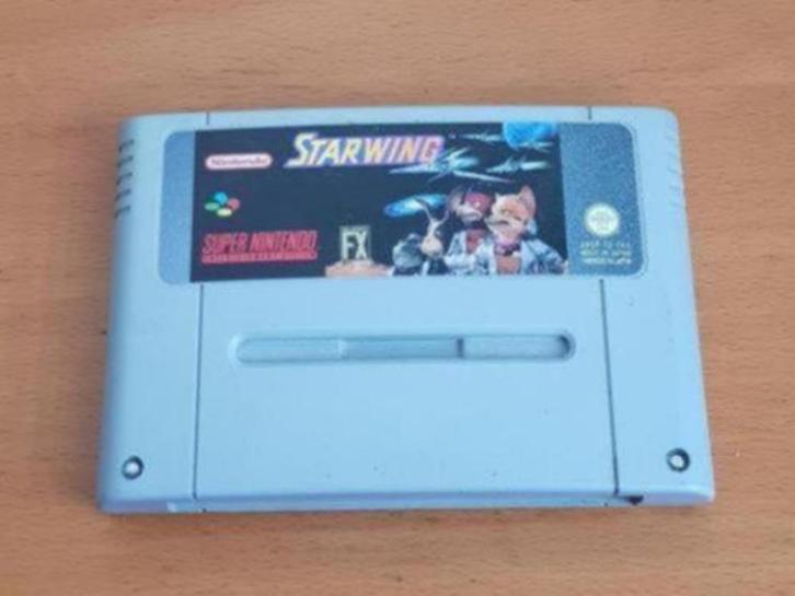 OPRUİMEN | SNES | Starwing, Spelcomputers en Games, Games | Nintendo Super NES, Gebruikt, Vechten, 1 speler, Vanaf 12 jaar, Ophalen of Verzenden