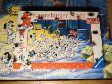 Ravensburger super puzzel 200 stukjes 101 dalmatiërs beschikbaar voor biedingen