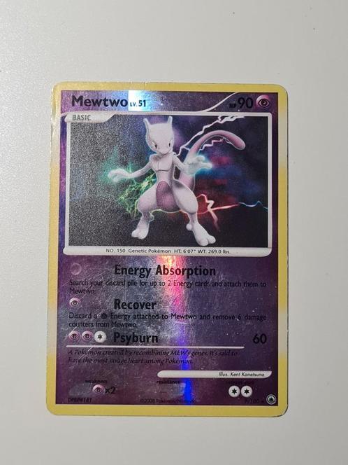 Mewtwo 9/100 Reverse Holo, Hobby en Vrije tijd, Verzamelkaartspellen | Pokémon, Zo goed als nieuw, Losse kaart, Ophalen of Verzenden