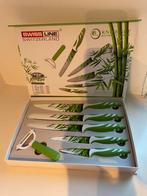 Swiss Line Butterfly Messenset - Nieuw in doos!, Nieuw, Ophalen of Verzenden, Rvs of Chroom, Vaatwasserbestendig