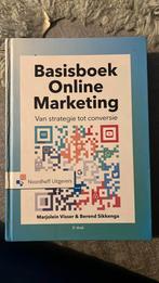 Marjolein Visser - Basisboek online marketing, Marjolein Visser; Berend Sikkenga, Ophalen of Verzenden, Zo goed als nieuw