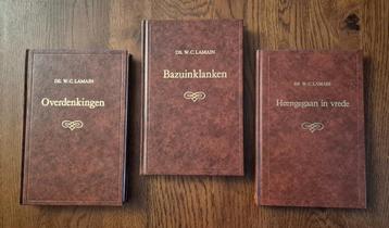 3 Boeken van ds.W.C.Lamain beschikbaar voor biedingen