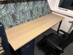 IKEA Lagkapten Bureaublad 200x60cm, Huis en Inrichting, Bureaus, Ophalen, Gebruikt, Bureau