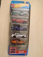 Hotwheels Nissan 5-pack, Ophalen of Verzenden, Nieuw, Auto