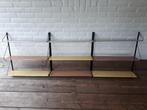 Vintage retro kast Wandsysteem Pilastro ? jaren 60., Huis en Inrichting, Kasten | Wandmeubels, Met plank(en), Gebruikt, Ophalen of Verzenden