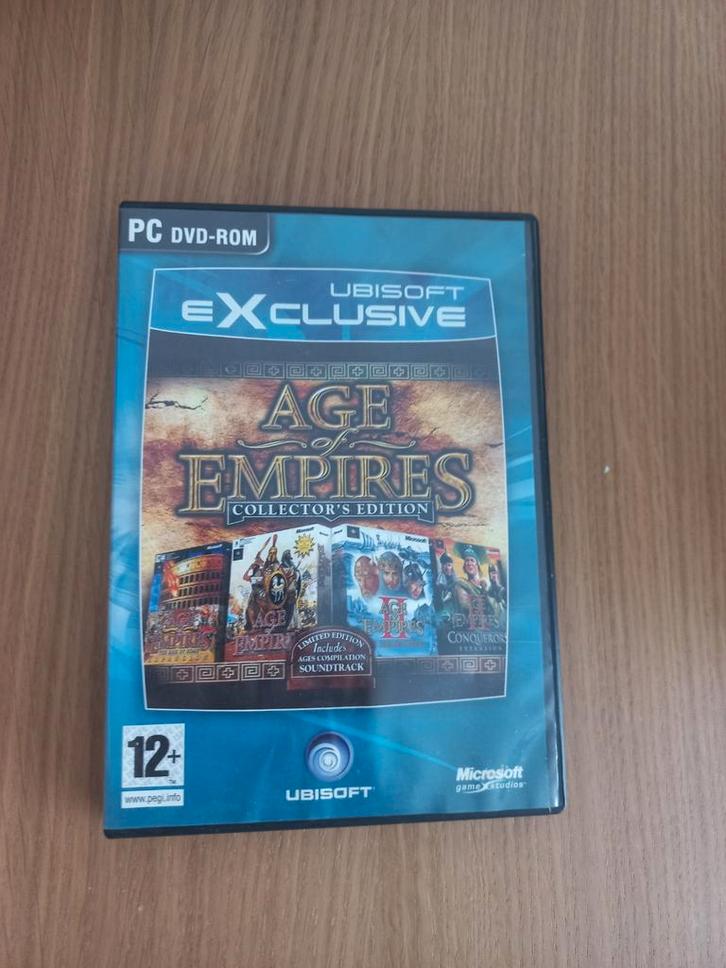 Age of Empires Collector's Edition PC, Spelcomputers en Games, Games | Pc, Gebruikt, Strategie en Constructie, Vanaf 12 jaar, Ophalen of Verzenden