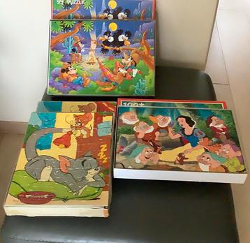 3 kinderpuzzels van 99 en 100 stukjes. beschikbaar voor biedingen
