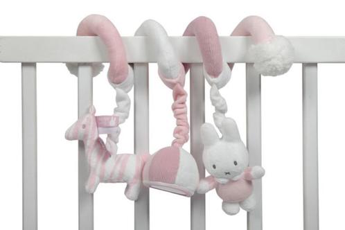 Tiamo Nijntje Boxspiraal - Pink Safari, Kinderen en Baby's, Speelgoed | Babyspeelgoed, Zo goed als nieuw, Mobiel, Ophalen of Verzenden