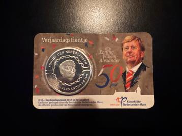 Verjaardagstientje Koning Willem Alexander 2017 BU kwaliteit beschikbaar voor biedingen