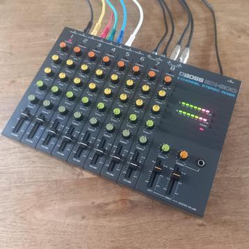 8 kanaals analoog Boss BX-800 mengpaneel/mixer beschikbaar voor biedingen