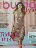 Burda september 2012, Hobby en Vrije tijd, Ophalen of Verzenden, Zo goed als nieuw, Vrouw, Burda