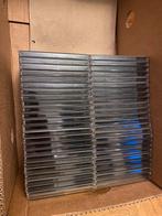50 lege cd hoesjes jewelcase met zwarte tray, Computers en Software, Beschrijfbare discs, Ophalen of Verzenden
