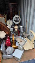 Grote partij vintage Berkel weegschalen en diverse, Ophalen