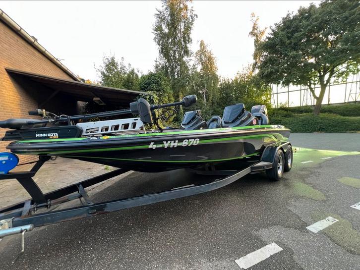 Visboot Nitro Z19 Mercury optimax, Watersport en Boten, Vis- en Consoleboten, Zo goed als nieuw, 70 pk of meer, 3 tot 6 meter