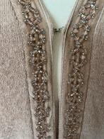 PRIVATE LABEL met glitter angora kasjmier, Ophalen of Verzenden, Zo goed als nieuw, Maat 42/44 (L), Beige