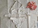 Bikini van Hunkemöller.  Schattig met ruches., Kleding | Dames, Wit, Ophalen of Verzenden, Zo goed als nieuw, Bikini