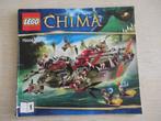 lego chima 70006 Cragger's Commandoship, Ophalen of Verzenden, Zo goed als nieuw, Complete set, Lego