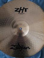 Zildjan 18"  Medium  crash / ride met standaard, Ophalen of Verzenden, Zo goed als nieuw, Drums of Percussie