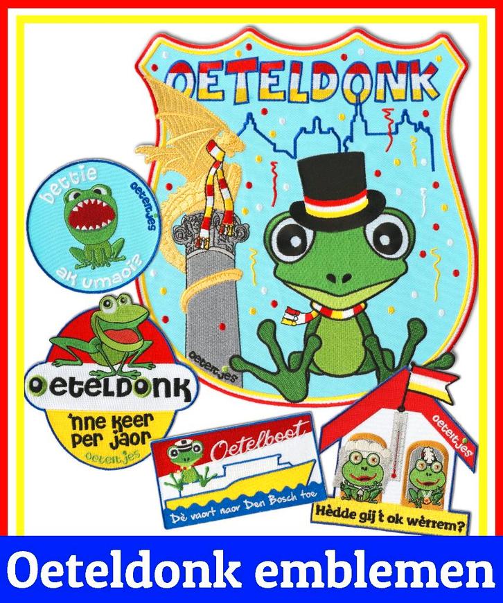 Oeteldonk embleem 2026 - NIEUW - Origineel 4,- per stuk, Kleding | Dames, Carnavalskleding en Feestkleding, Nieuw, Accessoires