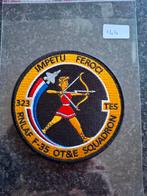 323 TES Squadron F-35 OT&E Embleem, Verzamelen, Ophalen of Verzenden, Nieuw, Patch, Badge of Embleem