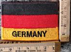 Duits embleem Duitse vlag kleding patch Germany, Verzamelen, Militaria | Algemeen, Ophalen of Verzenden, Duitsland, Embleem of Badge