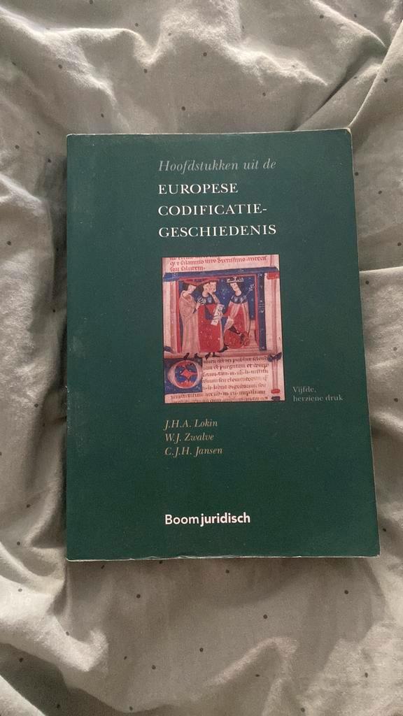 Hoofdstukken uit de Europese Codificatiegeschiedenis, Boeken, Wetenschap, Zo goed als nieuw, Ophalen