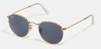 Ray-Ban ROUND METAL UNISEX - Zonnebril - RB 3447, Ophalen of Verzenden, Zo goed als nieuw, Bruin, Ray-Ban