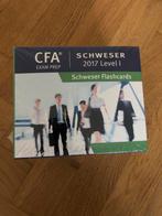 Schweser CFA Level I Flashcards 2017, Ophalen of Verzenden, Beta, Zo goed als nieuw, WO