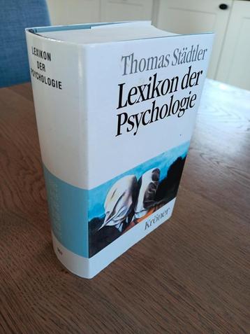 Stadler, Thomas - Lexikon der Psychologie - duitstalig beschikbaar voor biedingen