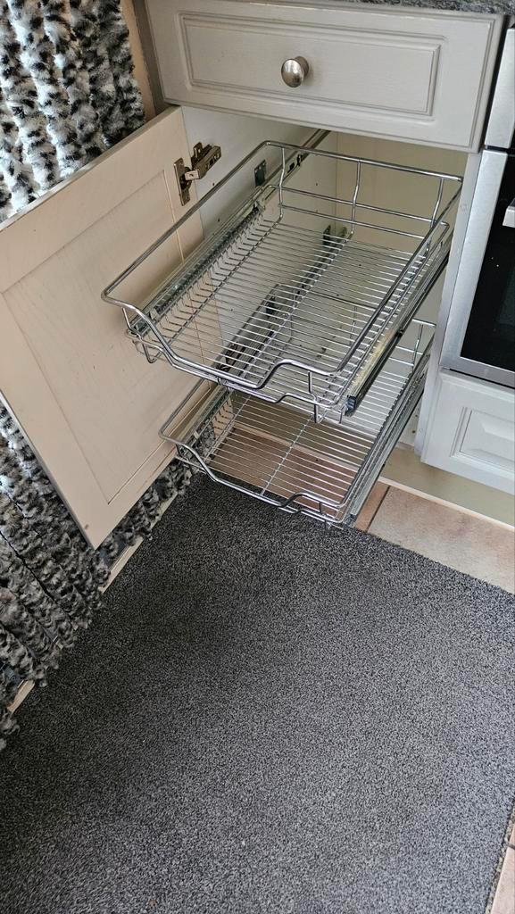 Uittrekbare Draadmanden - 45cm Kast, Huis en Inrichting, Keuken | Keukenelementen, Ophalen of Verzenden