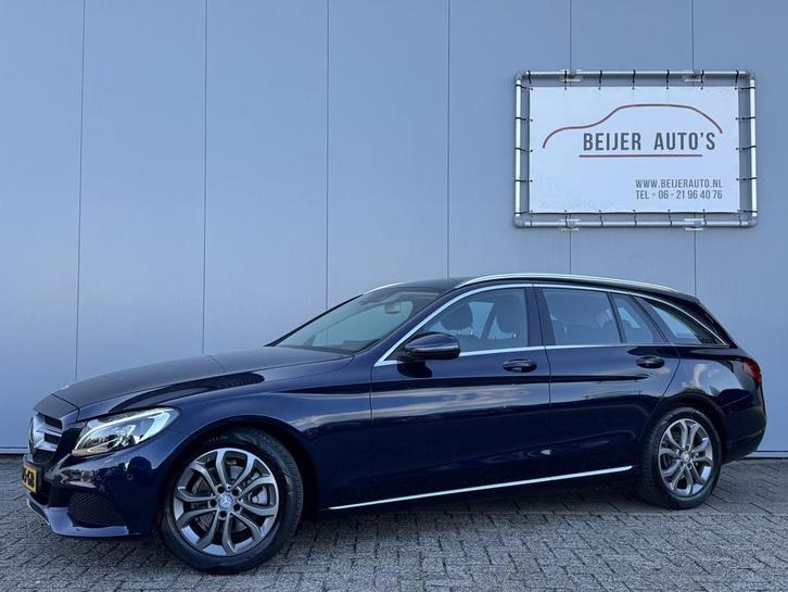 Mercedes-Benz C-Klasse Estate 200 Prestige Navi/Climate/HUD., Auto's, Mercedes-Benz, Bedrijf, Te koop, C-Klasse, ABS, Adaptive Cruise Control