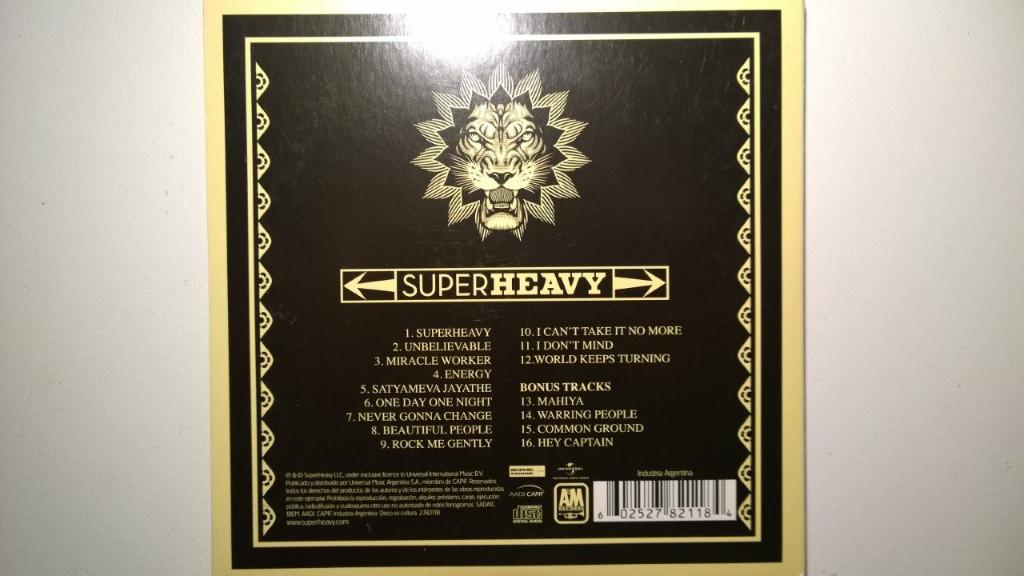 SuperHeavy - SuperHeavy, Ophalen of Verzenden, Zo goed als nieuw, Poprock