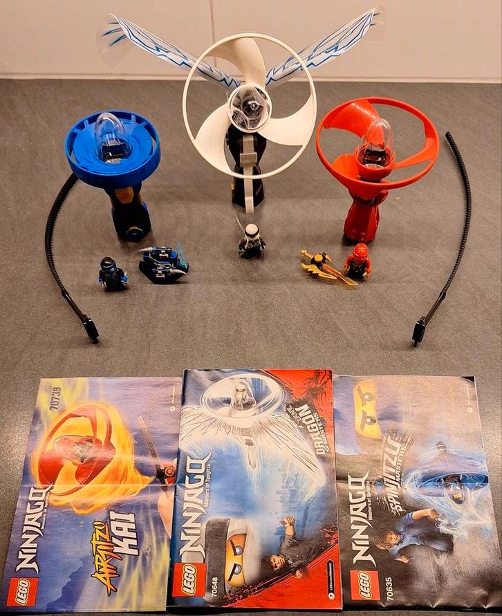 Lego Ninjago Spinjitzu sets 70739, 70648, 70635, Kinderen en Baby's, Speelgoed | Duplo en Lego, Gebruikt, Lego, Complete set, Ophalen of Verzenden