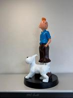 Kuifje met Bobbie beeld, Verzamelen, Ophalen, Gebruikt, Beeldje of Figuurtje, .
