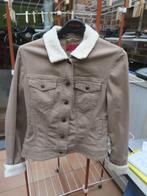 Jeans jasje bruin Scapa jeans mt 38, Maat 38/40 (M), Bruin, Ophalen of Verzenden, Zo goed als nieuw