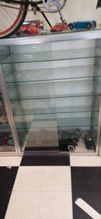 Vitrine kast uit  winkel 3 stuks, Huis en Inrichting, Kasten | Vitrinekasten, Ophalen, 50 tot 100 cm, 25 tot 50 cm, Glas