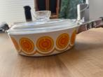 jaren 70 vintage koekenpan, Huis en Inrichting, Keuken | Potten en Pannen, Ophalen of Verzenden, Gebruikt, Gietijzer, Koekenpan of Braadpan