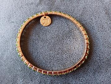 Otazu groen/goudkleurige prachtige armband nieuw 17 cm +/- beschikbaar voor biedingen