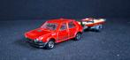 Majorette Fiat Ritmo Abarth  Aanhanger/Boot. BIEDEN, Hobby en Vrije tijd, Modelauto's | Overige schalen, Ophalen of Verzenden