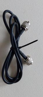 Tussen kabel PL259-Male - PL259-Male, Ophalen of Verzenden, Zo goed als nieuw, Kabel of Apparatuur