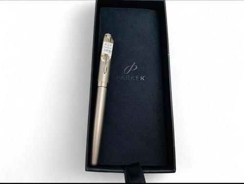Parker Sonnet Vulpen – 18kt Wit Goud met Gold Trim, Verzamelen, Pennenverzamelingen, Nieuw, Vulpen, Parker, Ophalen of Verzenden