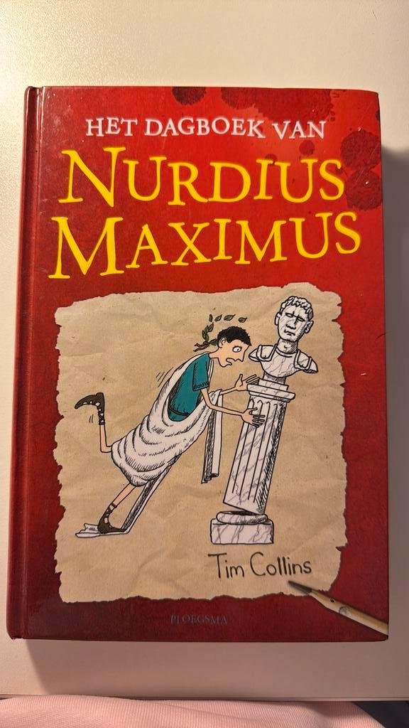 Tim Collins - Het dagboek van Nurdius Maximus, Boeken, Kinderboeken | Jeugd | 10 tot 12 jaar, Zo goed als nieuw, Ophalen of Verzenden