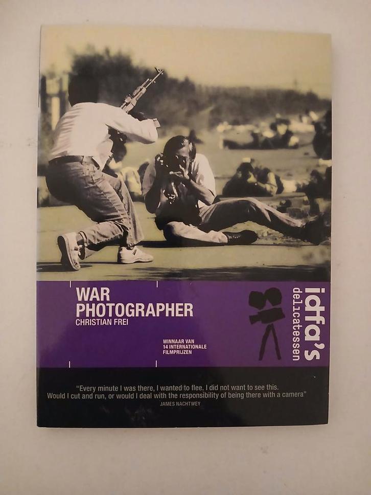 War Photographer - Christian Frei DVD, Cd's en Dvd's, Dvd's | Documentaire en Educatief, Gebruikt, Oorlog of Misdaad, Ophalen of Verzenden