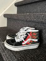 Vans sk8 hi pixel flame black red 29, Ophalen of Verzenden