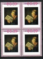 4 persoonlijke zegels postfris Rembrandt en zijn leerlingen9, Postzegels en Munten, Ophalen of Verzenden, Na 1940, Postfris