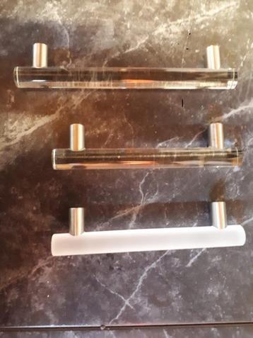 Echte glazen kastgrepen keukengreep handgrepen hand greep beschikbaar voor biedingen