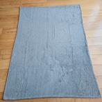 Grijs badstof fluffy plaid/deken 180x130 cm. Unique Living, Ophalen of Verzenden, Gebruikt