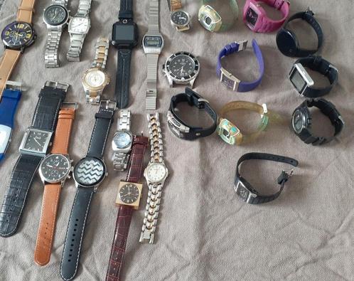 25 heren en dames horloges/diverse merken, Sieraden, Tassen en Uiterlijk, Overige Accessoires, Zo goed als nieuw, Ophalen of Verzenden