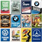 Volkswagen VW Bulli adventure relief reclamebord van metaal, Verzamelen, Ophalen of Verzenden, Nieuw, Auto's